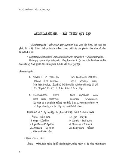 Vi Diệu Pháp Toát Yếu Quyển 2 (4 Tập) - Sư Tường Nhân - Hình ảnh 5