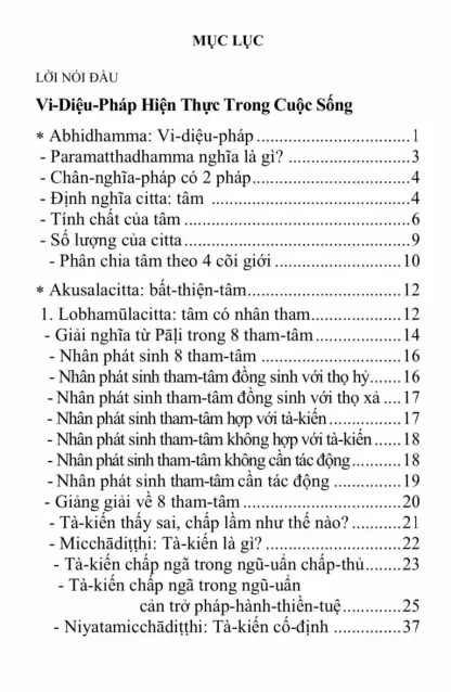 Vi Diệu Pháp Hiện Thực Trong Cuộc Sống - Tỳ Khưu Hộ Pháp (Tái Bản 2019) - Hình ảnh 5