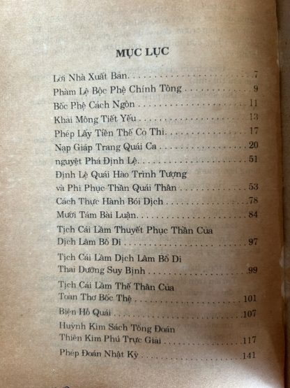 Bốc Phệ Chính Tông (Phép Lấy Tiền Thế Cỏ Thi) – Quỷ Cốc Tử Minh Châu - Hình ảnh 2