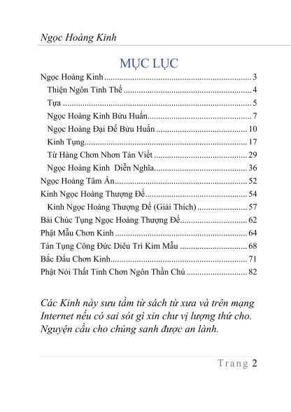 Kinh Ngọc Hoàng Thượng Đế (Ngọc Hoàng Kinh) - Hình ảnh 3