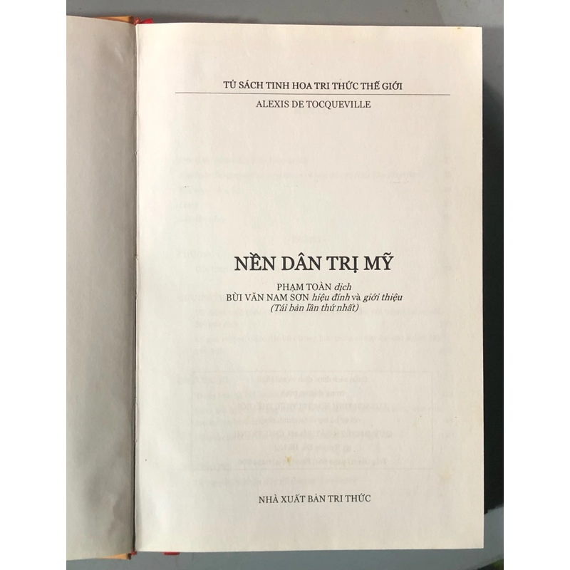Nền Dân Trị Mỹ - Alexis De Tocqueville - Ảnh 5