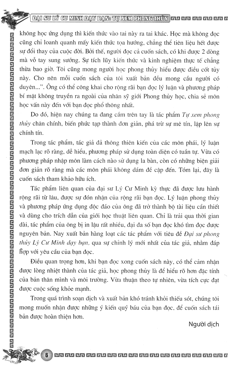 Tự Xem Phong Thủy - Lý Cư Minh - Ảnh 3
