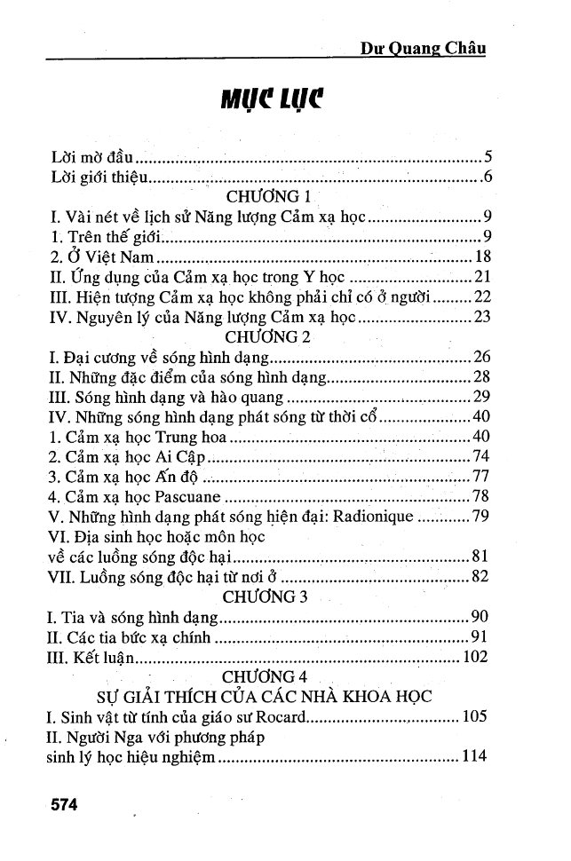 Năng Lượng Cảm Xạ Ứng Dụng Đời Sống - Dư Quang Châu - Ảnh 5