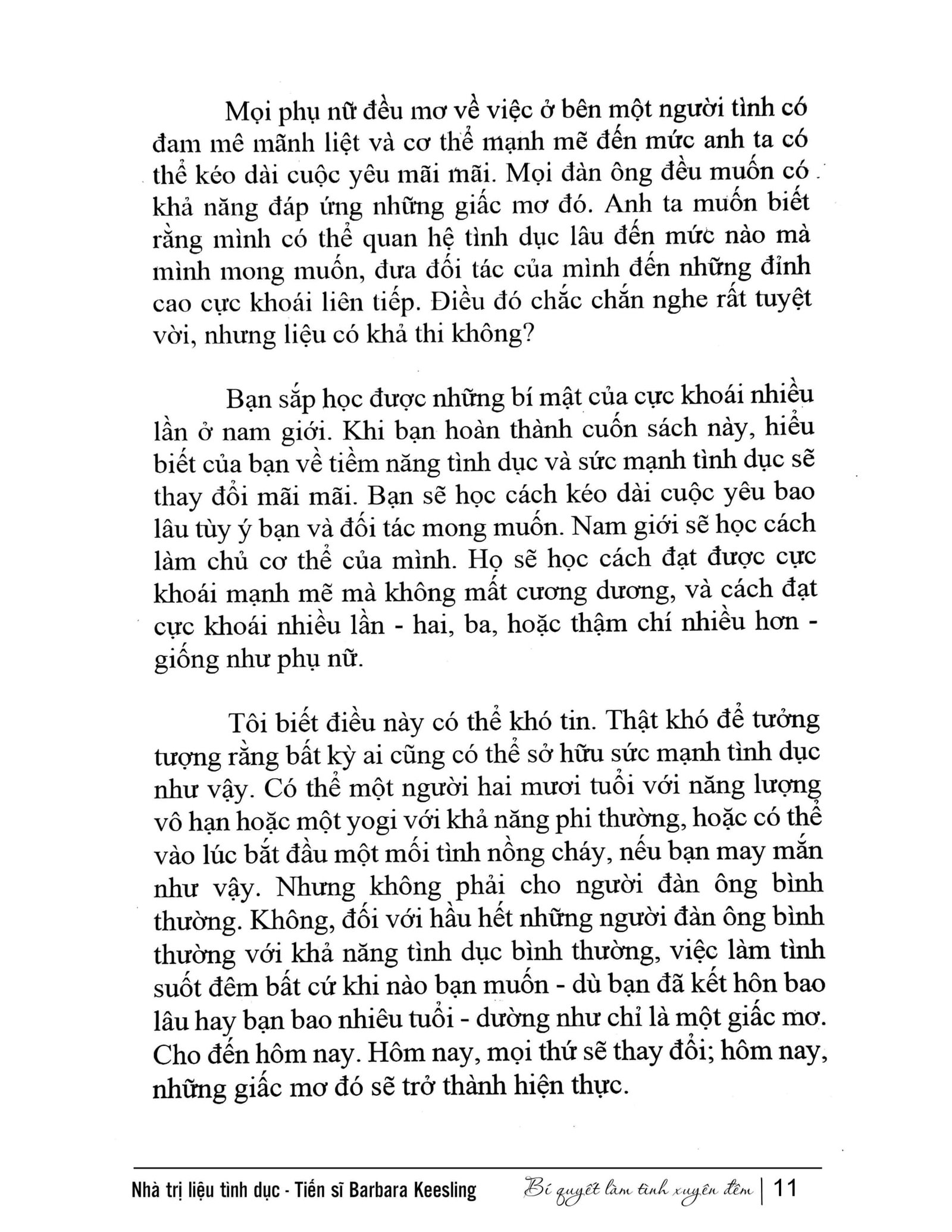 Bí Quyết Làm Tình Xuyên Đêm Khiến Người Phụ Nữ Bùng Nổ - Tiến sĩ Barbara Keesling - Ảnh 7