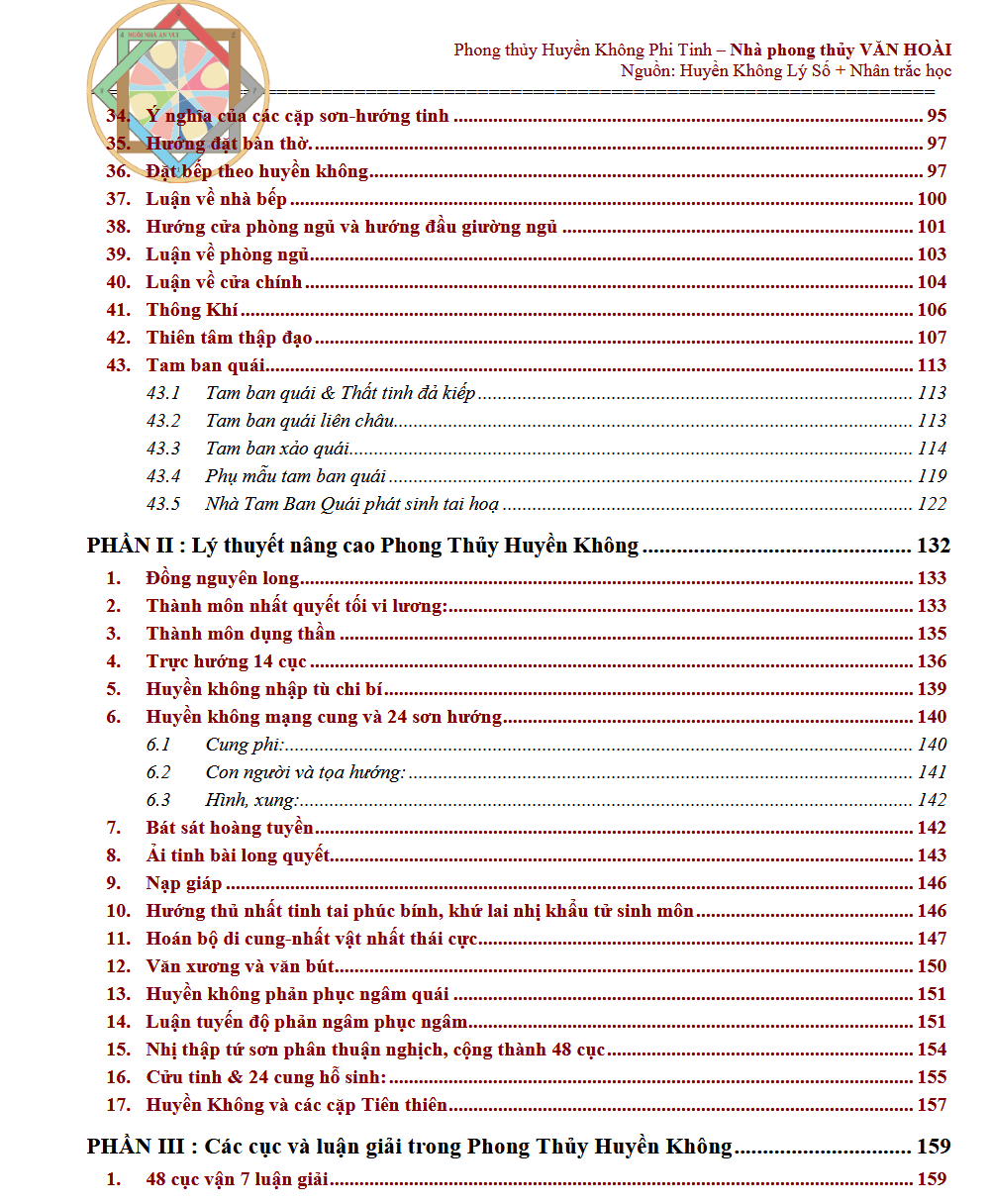 Huyền Không Phi Tinh Nhất Mộ Nhị Trạch - Phong Thủy Sư Văn Hoài - Ảnh 4