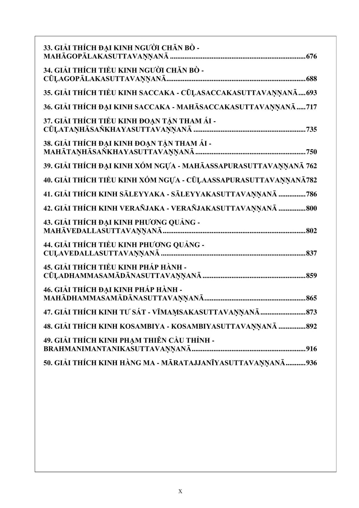 Đại Tạng Kinh Nam Truyền Chú Giải Trung Bộ Kinh - Tỳ Kheo Hạnh Tuệ Sudhīro - Ảnh 11