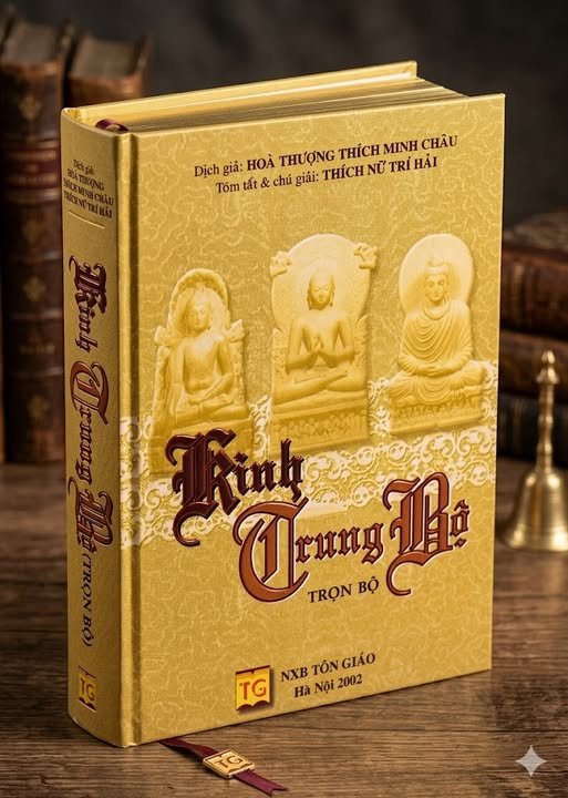 Kinh Trung Bộ Trọn Bộ (Toát Yếu + Chú Giải) - Hòa Thượng Thích Minh Châu, Ni Sư Thích Nữ Trí Hải
