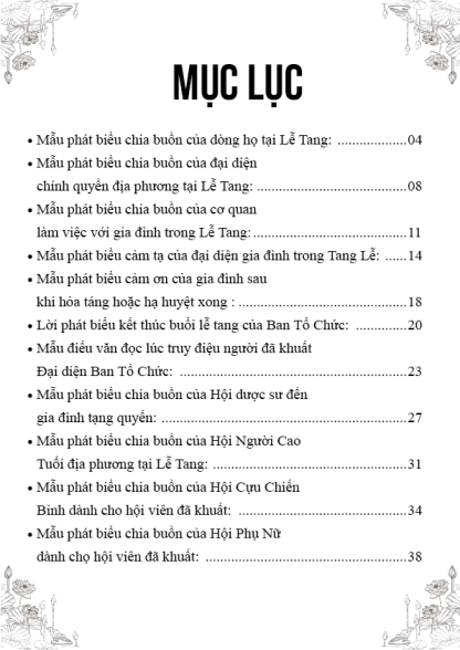 Mẫu Phát Biểu Trong Lễ Tang - Lâm Phương - Hình ảnh 4