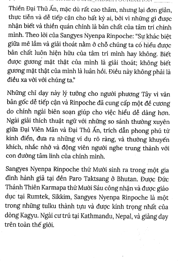 Giáo Huấn Đại Thủ Ấn của Tilopa - Longchenpa - Ảnh 3