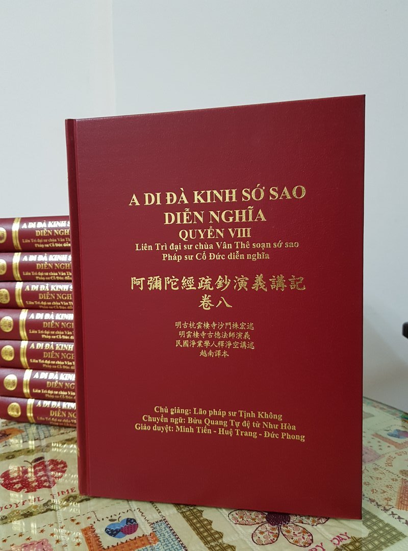 Kinh A Di Đà Sớ Sao Diễn Nghĩa - Lão Pháp Sư Tịnh Không - Ảnh 3