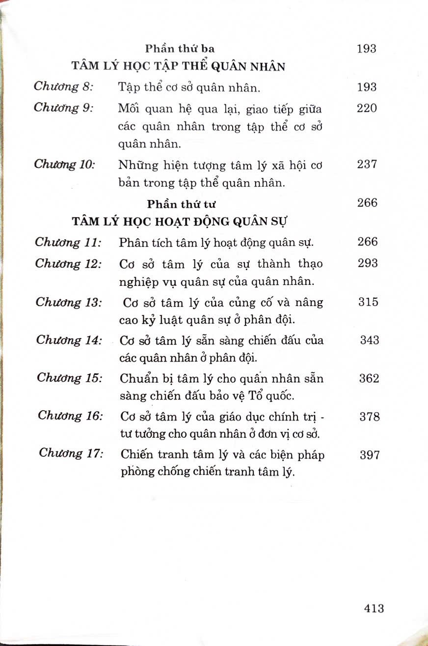 Tâm lý học quân sự - Quân đội nhân dân Việt Nam Tổng cục Chính trị - Ảnh 4
