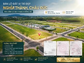 Đầu Tư Đón Đầu Cao Tốc: Lô Đất Thổ Cư Lan Anh 7 Đối Diện KCN Châu Đức Giá 1,5 Tỷ